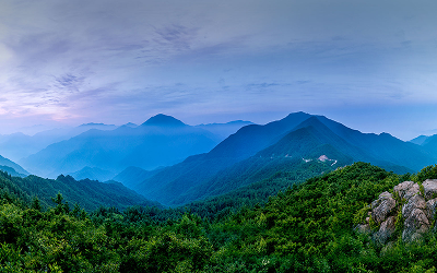 서암정사 용추비경