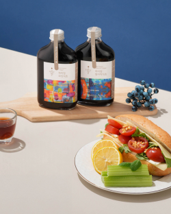 [13년 숙성] 하미앙 와인식초 250ml / 발사믹식초 250ml / 산머루 식초세트 250mlx2