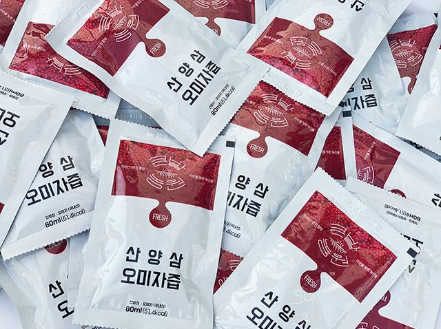 [자연달곰] 산양삼 오미자즙 (80ml*30포)