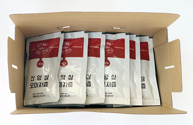 [자연달곰] 산양삼 오미자즙 (80ml*30포)